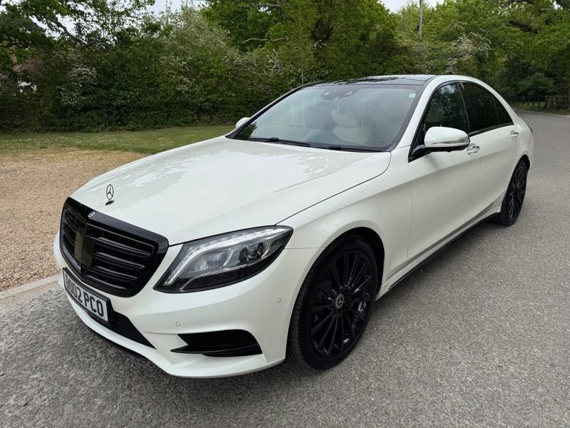 Mercedes-Benz S Class S 350 D Amg White #2