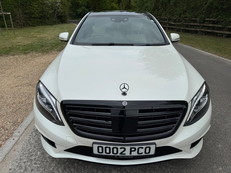 Mercedes-Benz S Class S 350 D Amg White #5