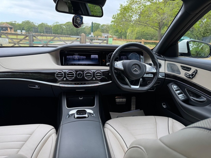 Mercedes-Benz S Class S 350 D Amg White #4