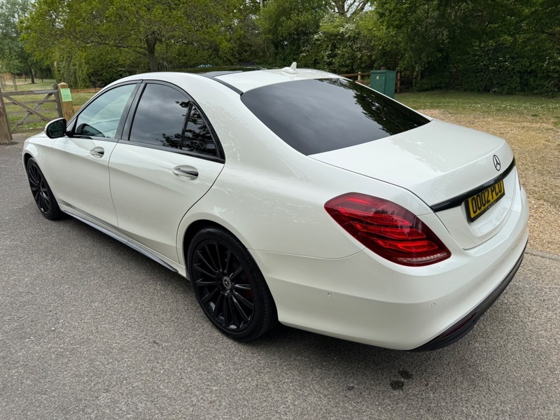 Mercedes-Benz S Class S 350 D Amg White #6