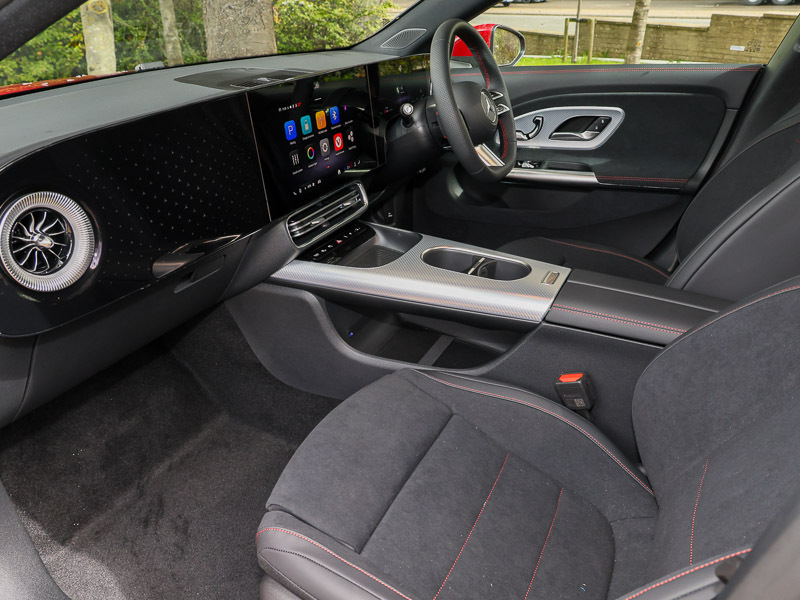 Mercedes-Benz CLA Class Cla 250 200Kw Eq Tech Amg Line Ed 85Kwh Red #5
