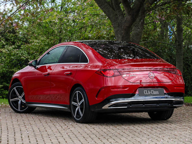 Mercedes-Benz CLA Class Cla 250 200Kw Eq Tech Amg Line Ed 85Kwh Red #2