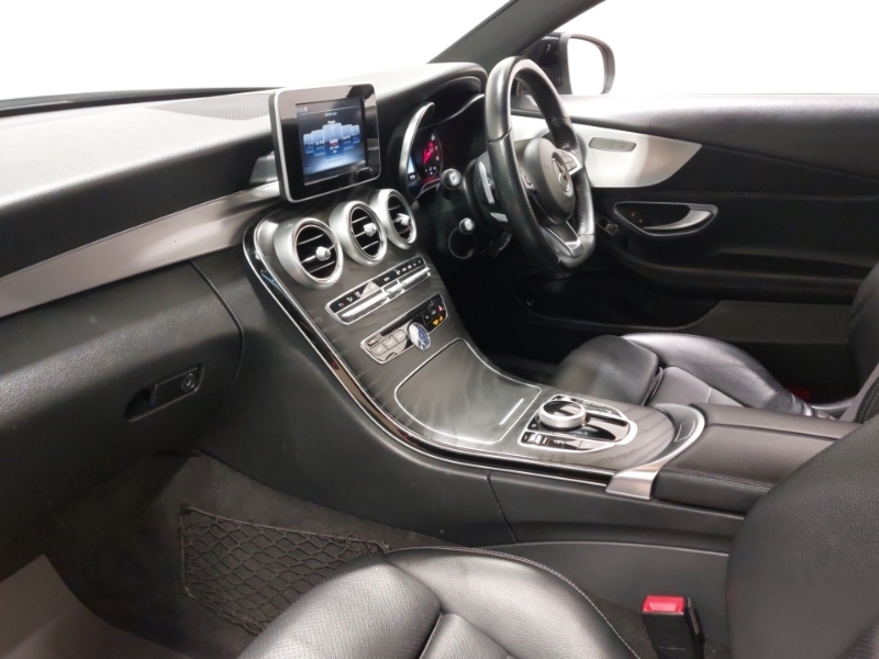 Mercedes-Benz C Class C200 Amg Line 9G-tronic WF18VVU Black #5