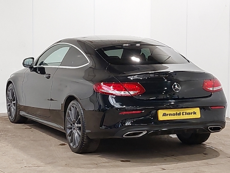 Mercedes-Benz C Class C200 Amg Line 9G-tronic WF18VVU Black #2