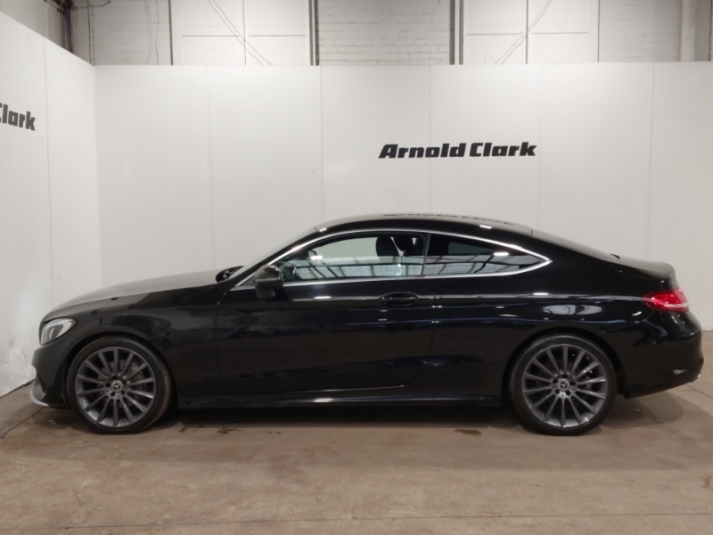 Mercedes-Benz C Class C200 Amg Line 9G-tronic WF18VVU Black #4