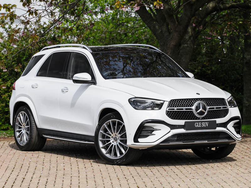 Mercedes-Benz GLE Class Gle 450D 4Matic Amg Line Prem 9G-tronic 7 St White