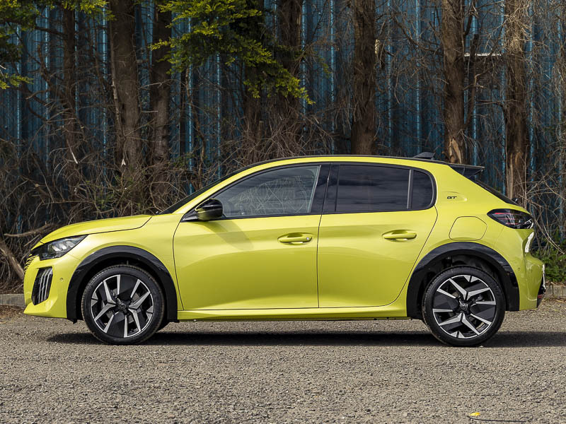 Peugeot 208 1.2 Puretech 100 Gt Premium SD26JXS Yellow #4
