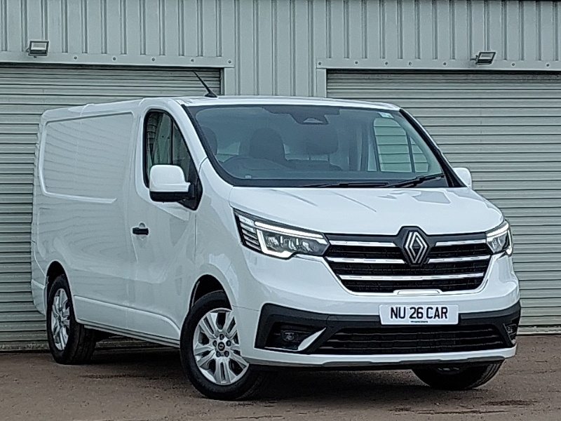 Renault Trafic Sl30 Blue Dci 130 Advance Safety Van White