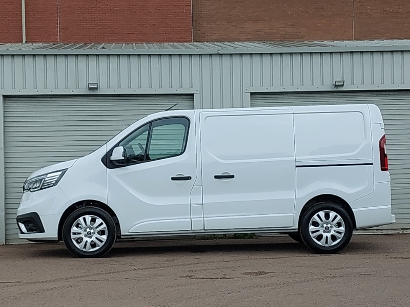 Renault Trafic Sl30 Blue Dci 130 Advance Safety Van White #4