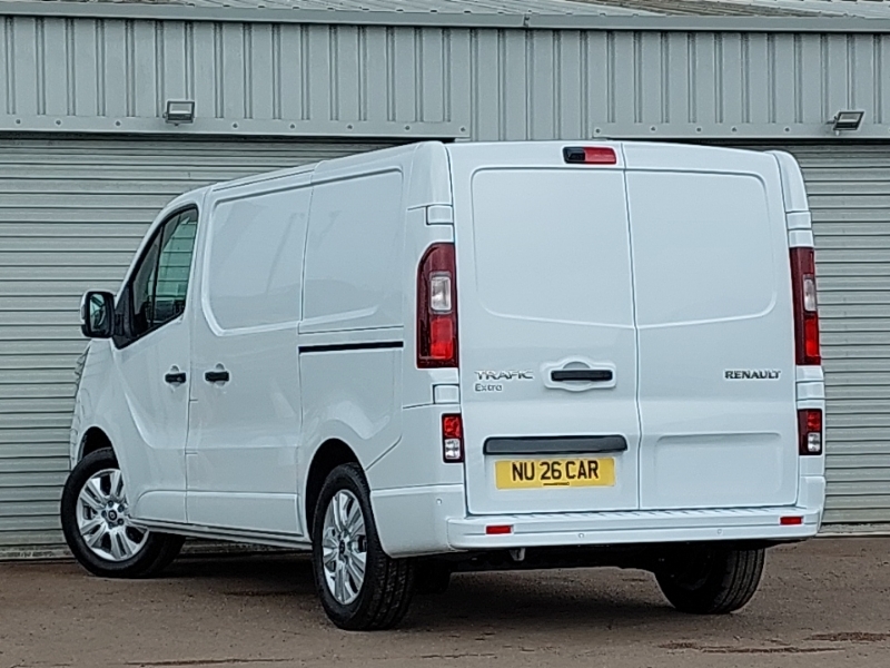 Renault Trafic Sl30 Blue Dci 130 Advance Safety Van White #2