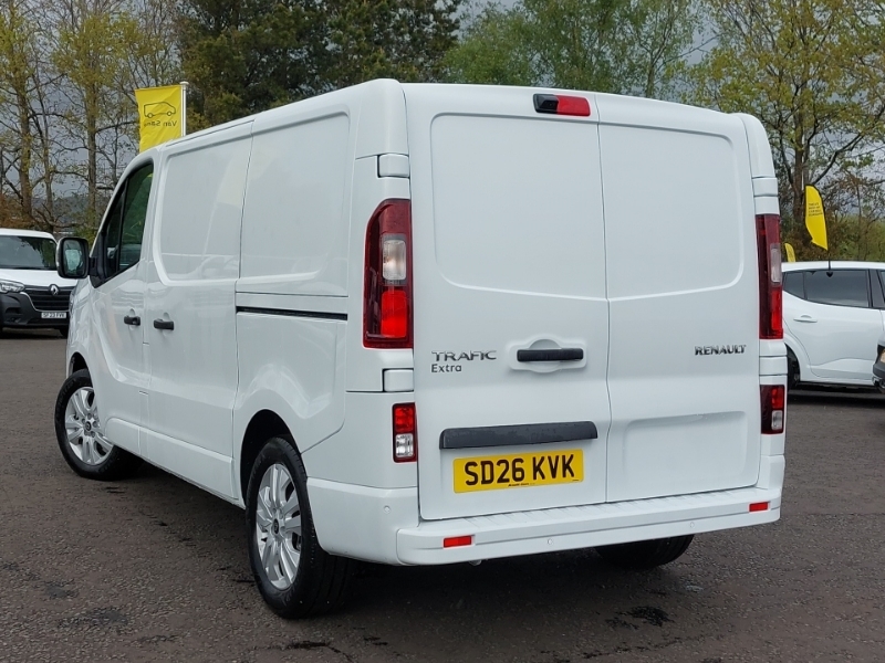 Renault Trafic Sl30 Blue Dci 150 Extra Safety Van White #2