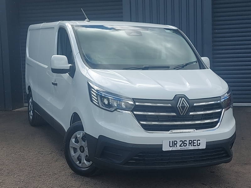 Renault Trafic Sl30 Blue Dci 150 Advance Safety Van Eag9 White