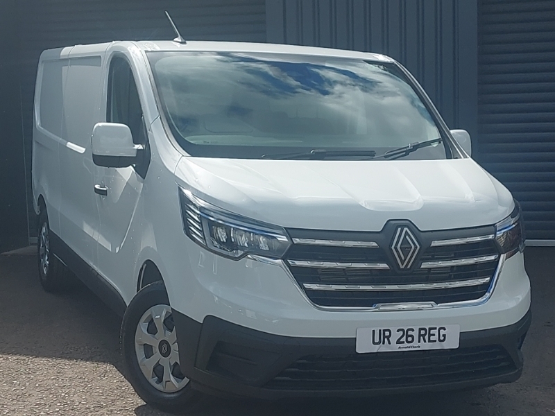 Renault Trafic Sl30 Blue Dci 150 Advance Safety Van Eag9 White