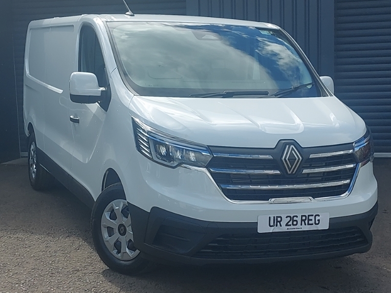 Renault Trafic Sl30 Blue Dci 150 Advance Safety Van Eag9 SD26LEF White