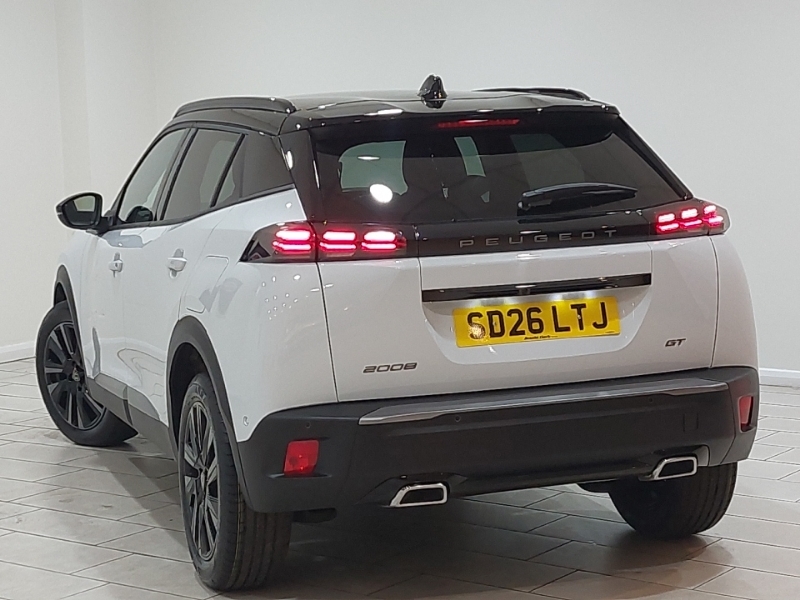 Peugeot 2008 1.2 Puretech 130 Gt Premium Eat8 White #2