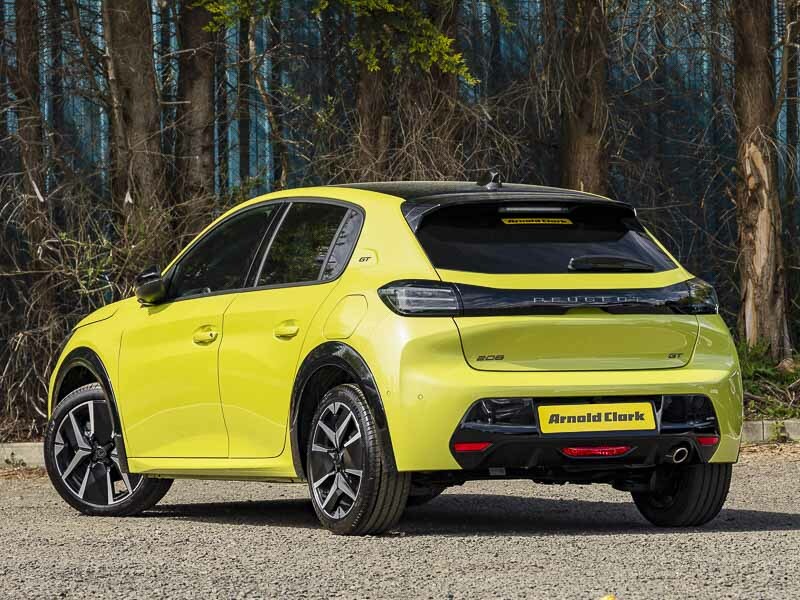 Peugeot 208 Hatchback 1.2 Puretech 100 Gt Premium SD26JYE Yellow #2
