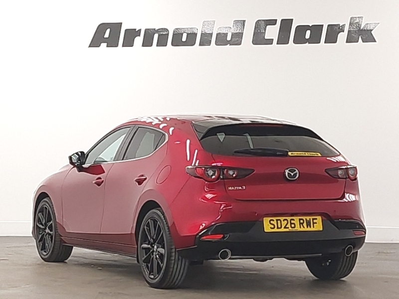 Mazda 3 2.0 E-skyactiv X Mhev 186 Exclusive-line Red #2