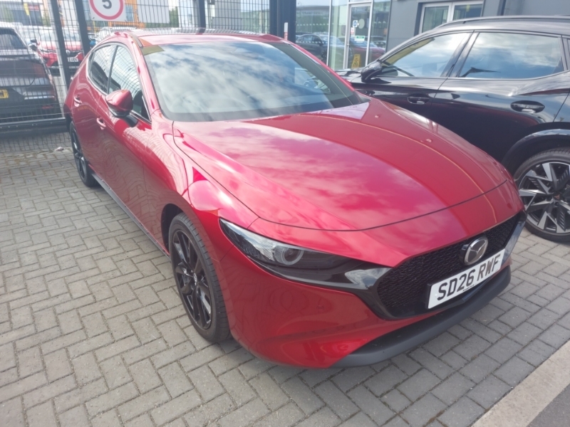 Mazda 3 2.0 E-skyactiv X Mhev 186 Exclusive-line Red