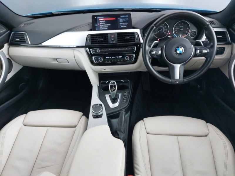 BMW 4 Series 435D Xdrive M Sport Professional Media Blue #3