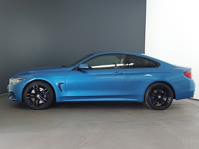 BMW 4 Series 435D Xdrive M Sport Professional Media Blue #4