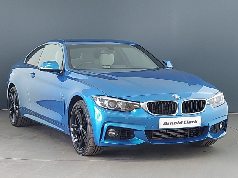 BMW 4 Series 435D Xdrive M Sport Professional Media Blue