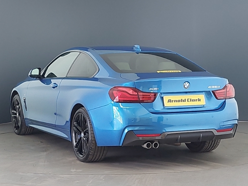BMW 4 Series 435D Xdrive M Sport Professional Media Blue #2
