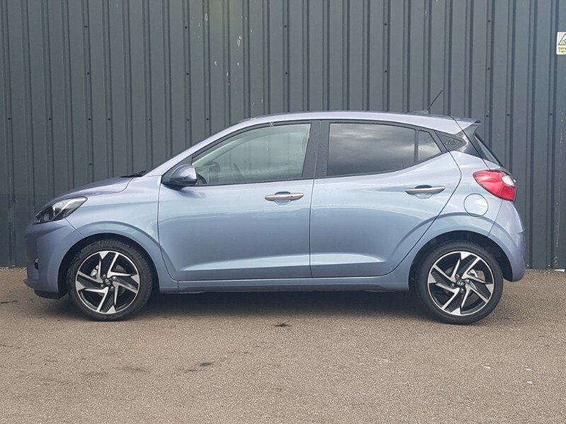 Hyundai I10 1.2 79 Premium Nav SW26BEJ Blue #4