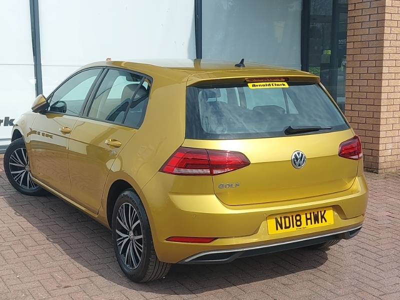 Volkswagen Golf 1.0 Tsi 110 Se Dsg ND18HWK Yellow #2