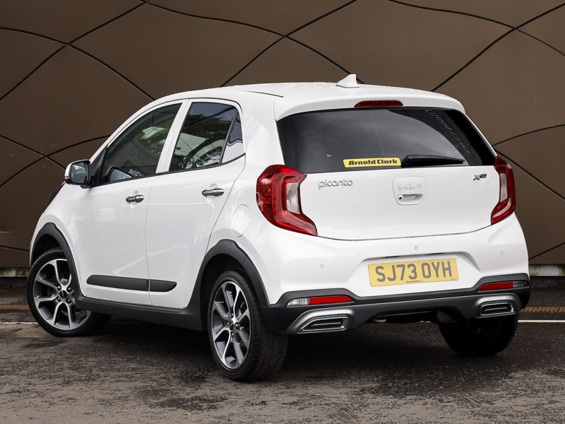 Kia Picanto 1.0 X-line S SJ73OYH White #2