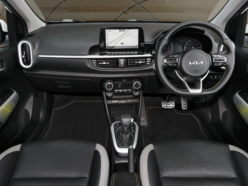 Kia Picanto 1.0 X-line S SJ73OYH White #3