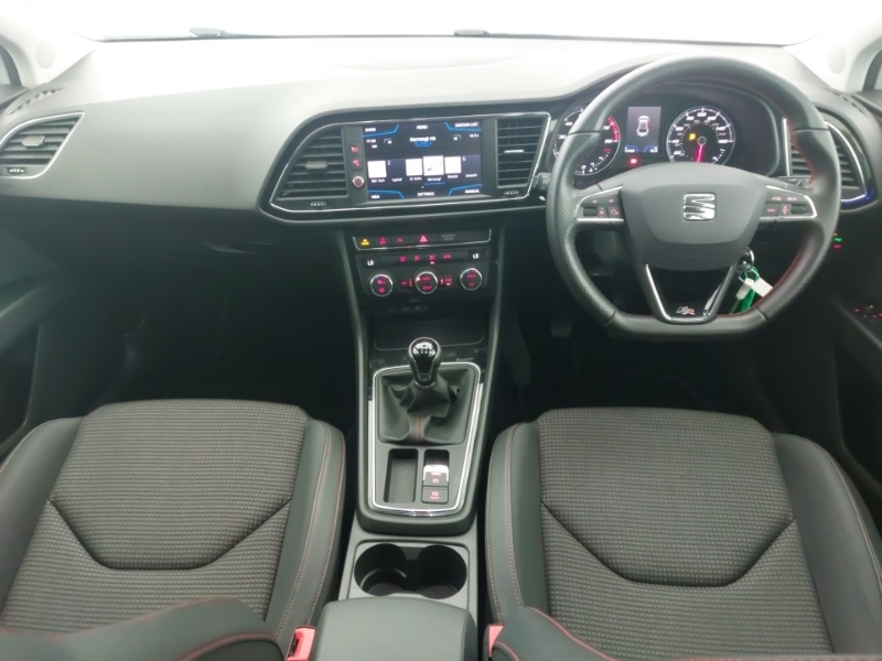 Seat Leon 1.5 Tsi Evo Fr Ez YA69MWP White #3