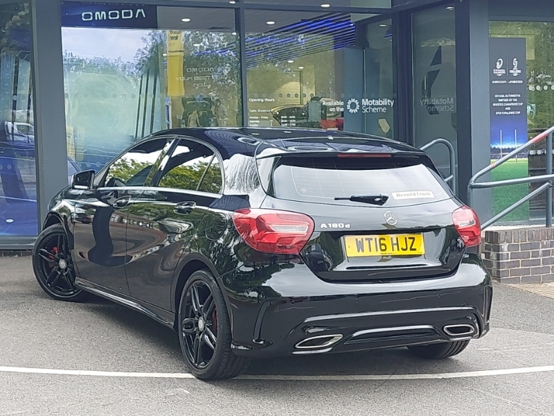 Mercedes-Benz A Class A180d Amg Line Premium Plus WT16HJZ Black #2