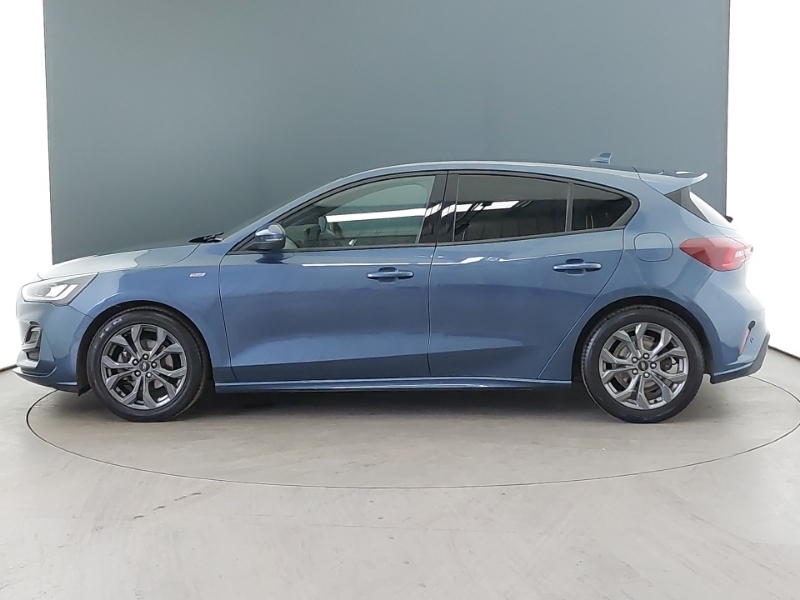Ford Focus 1.0 Ecoboost Hybrid Mhev St-line MJ72YFZ Blue #4