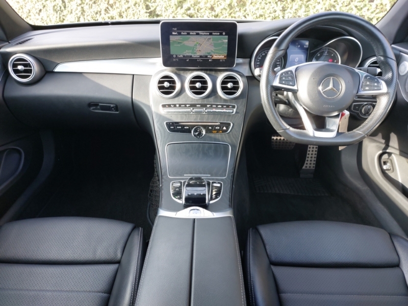 Mercedes-Benz C Class C250d Amg Line Premium Plus KJ17OOH Silver #3