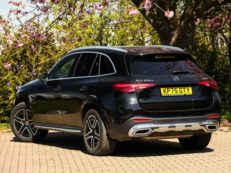 Mercedes-Benz GLC Class Glc 300E 4Matic Amg Line 9G-tronic KP75GTY Black #2