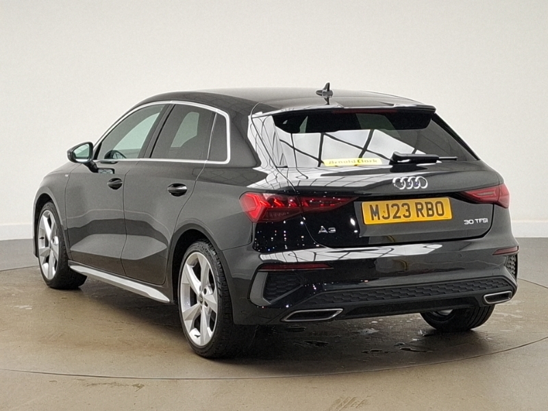 Audi A3 30 Tfsi S Line MJ23RBO Black #2