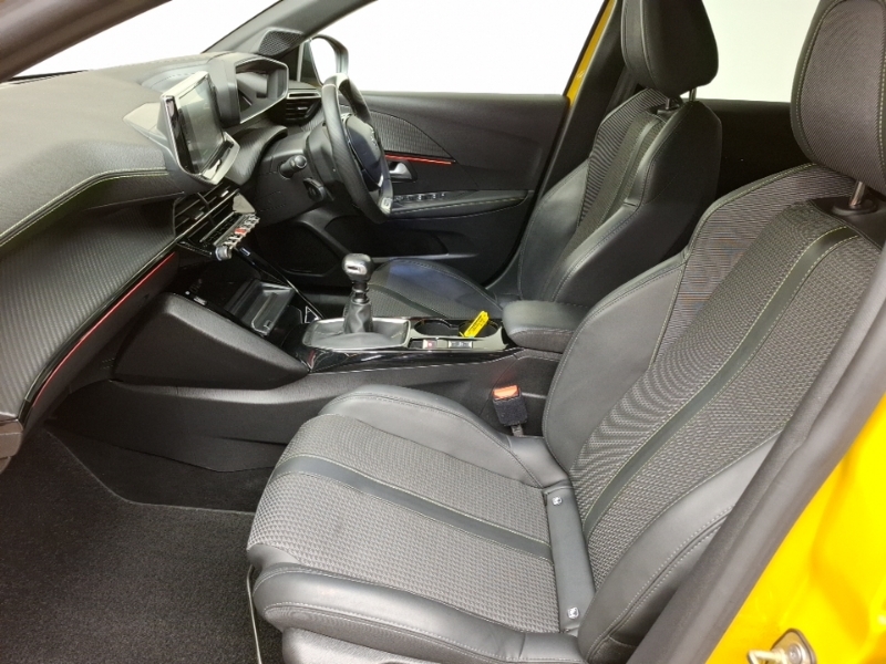 Peugeot 208 1.2 Puretech 100 Gt Line SA70YDF Yellow #5