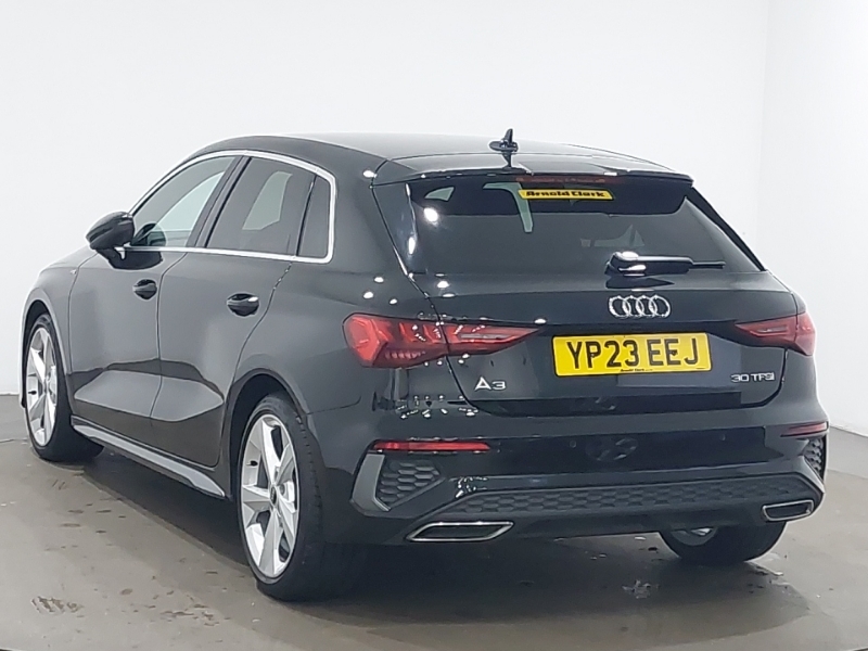 Audi A3 30 Tfsi S Line S Tronic YP23EEJ Black #2