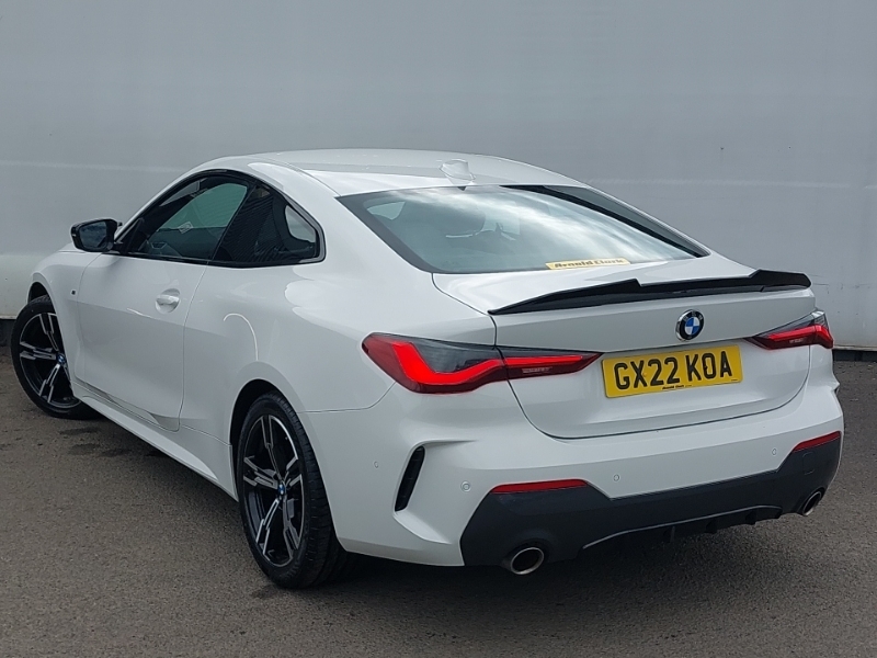 BMW 4 Series 420I M Sport Step GX22KOA White #2