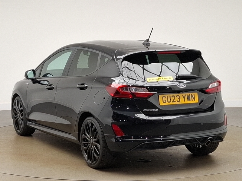 Ford Fiesta 1.0 Ecoboost St-line X GU23YWN Black #2