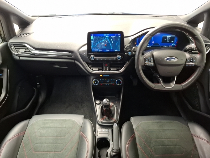 Ford Fiesta 1.0 Ecoboost St-line X GU23YWN Black #3