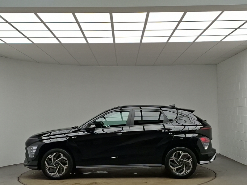 Hyundai Kona 1.6 Hybrid 129 N Line S Dct EN74ZYZ Black #4