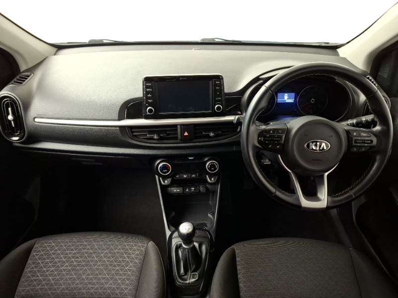 Kia Picanto 1.25 3 YT69XKX White #3