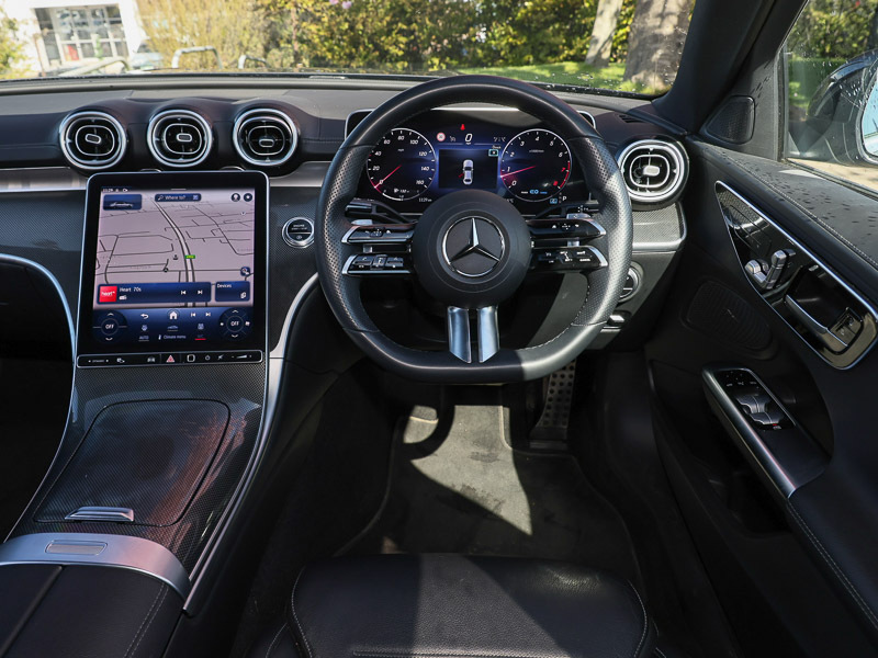 Mercedes-Benz C Class C200 Amg Line Premium 9G-tronic Grey #6