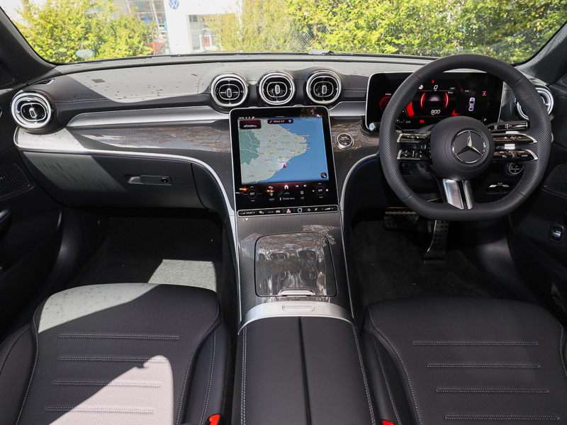 Mercedes-Benz C Class C200 Amg Line 9G-tronic Black #3