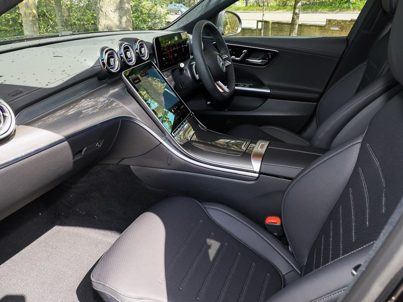 Mercedes-Benz C Class C200 Amg Line 9G-tronic Black #5