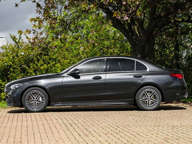 Mercedes-Benz C Class C200 Amg Line 9G-tronic Black #4