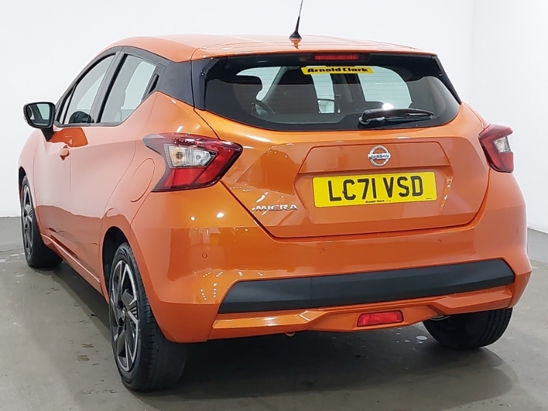 Nissan Micra 1.0 Ig-t 92 Acenta Cvt Vision Pack LC71VSD Orange #2