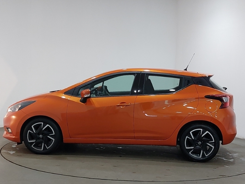 Nissan Micra 1.0 Ig-t 92 Acenta Cvt Vision Pack LC71VSD Orange #4