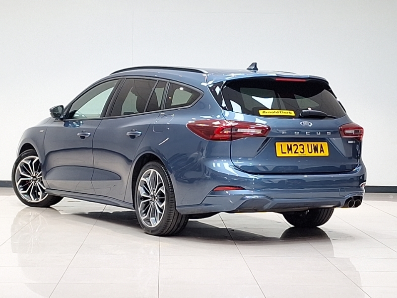 Ford Focus 1.0 Ecoboost Hybrid Mhev 155 St-line X LM23UWA Blue #2